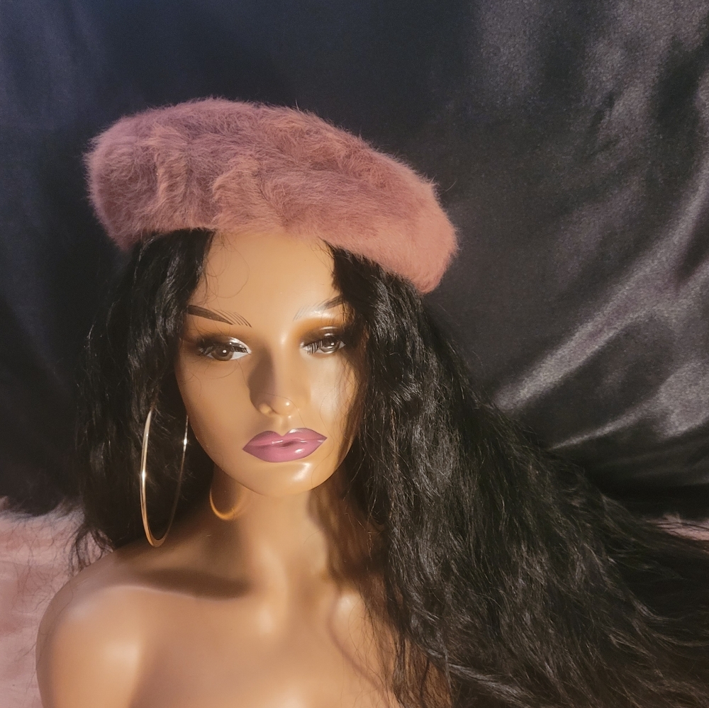 Taupe Fur Hat
